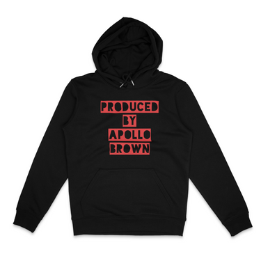 Produced by Apollo Brown Hoodie