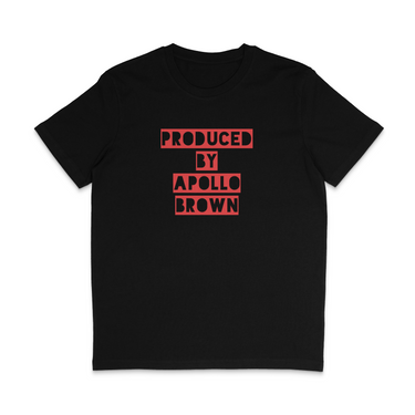 Produced by Apollo Brown T-Shirt (black)